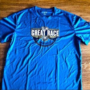 Great race blue shirt